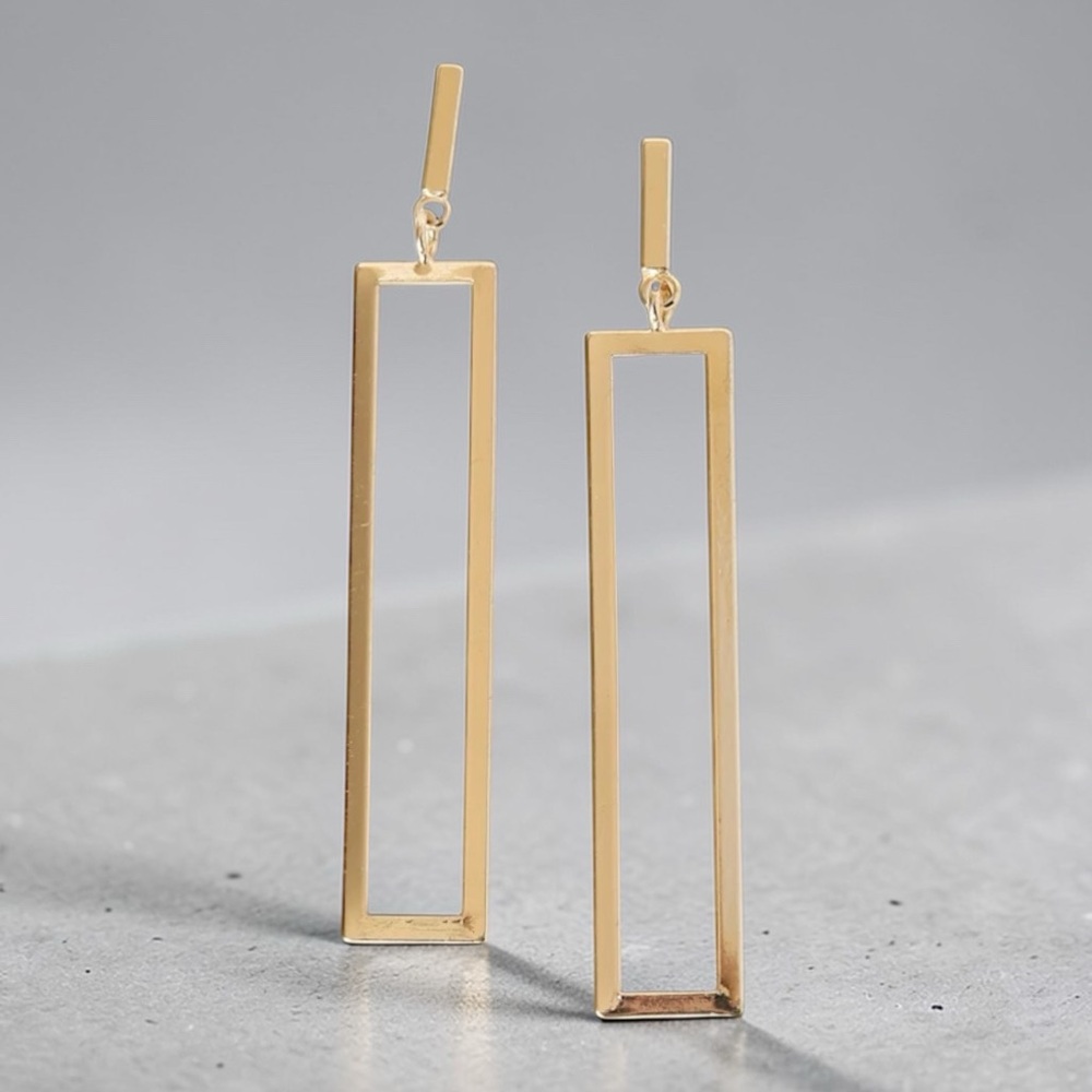 ASOS Gold Geometric Earrings